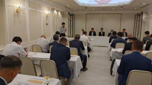 食品工業協会での技術紹介の様子