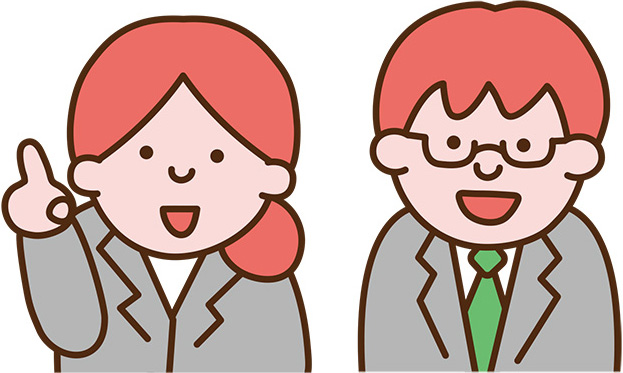 先生のイラスト