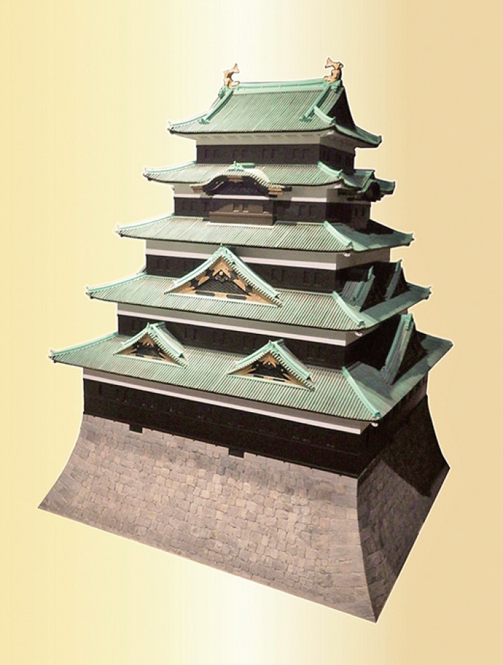 江戸城天守模型