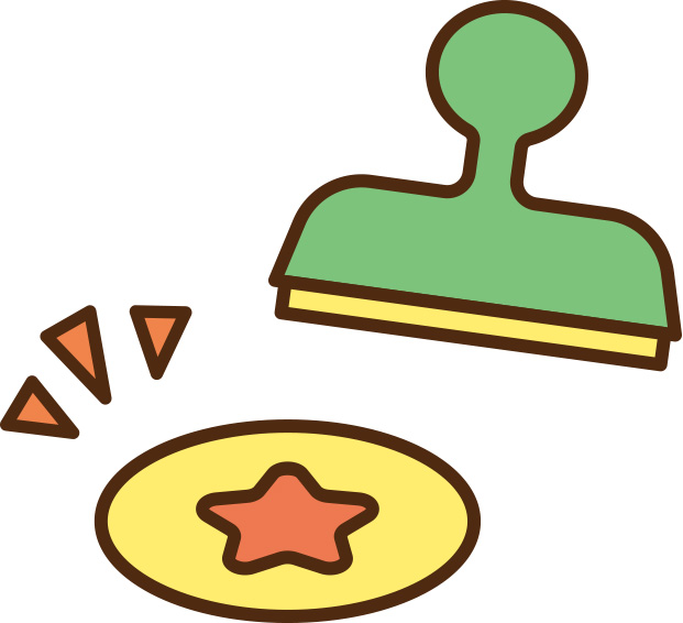 スタンプイラスト
