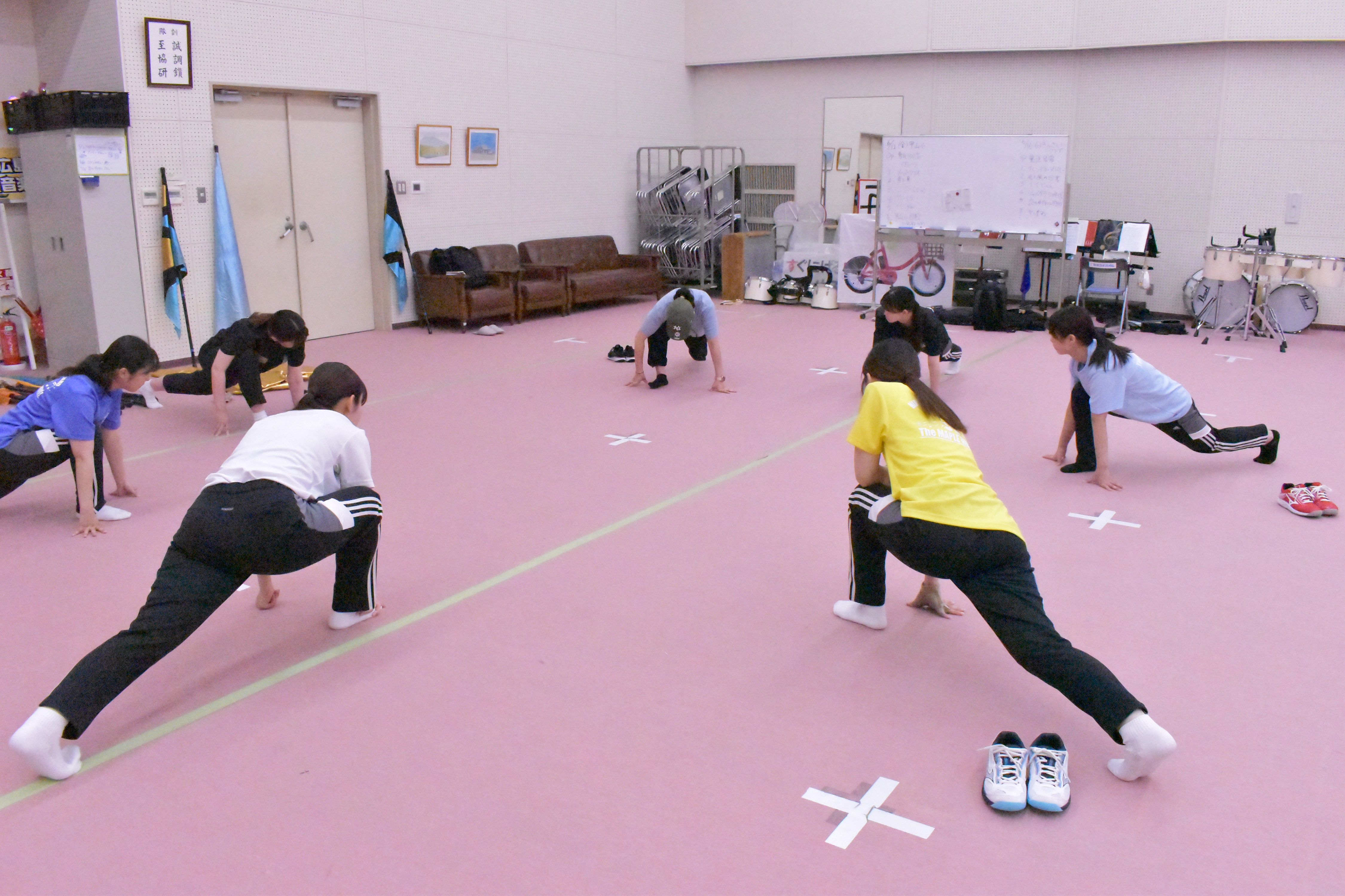 レッスン　ストレッチ