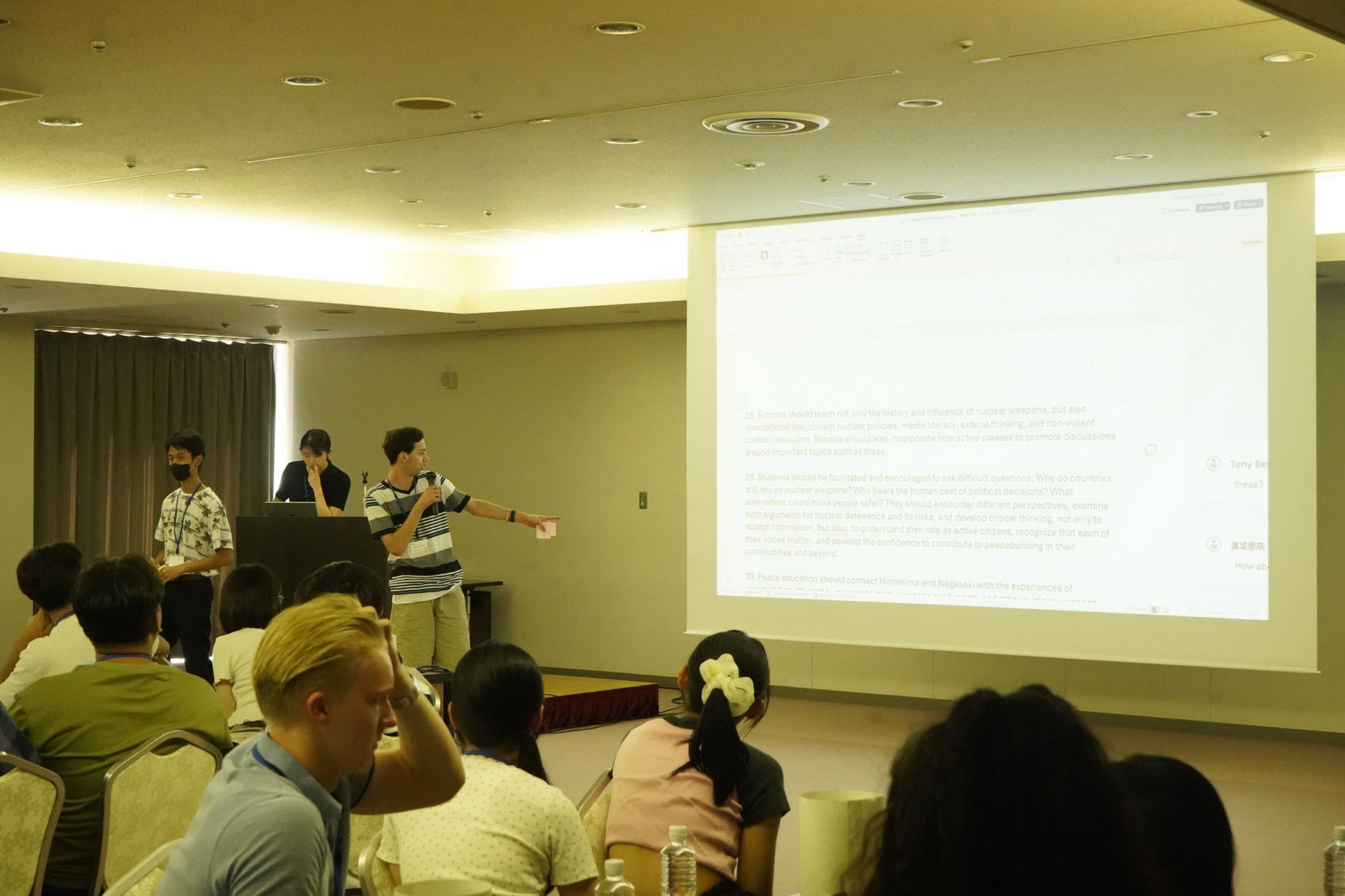 Group presentation