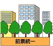 前景統一の画像